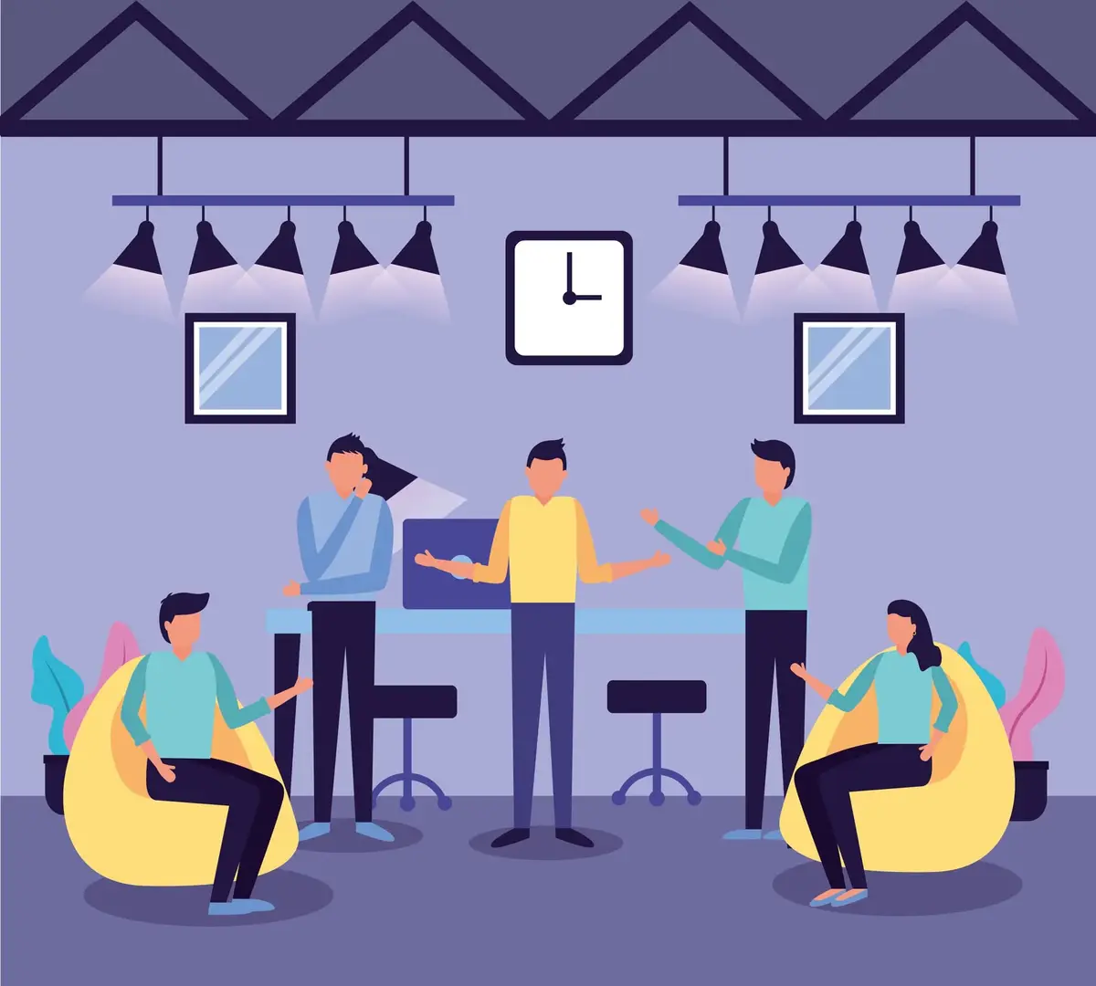 API design workshop with contract diagrams and version notes